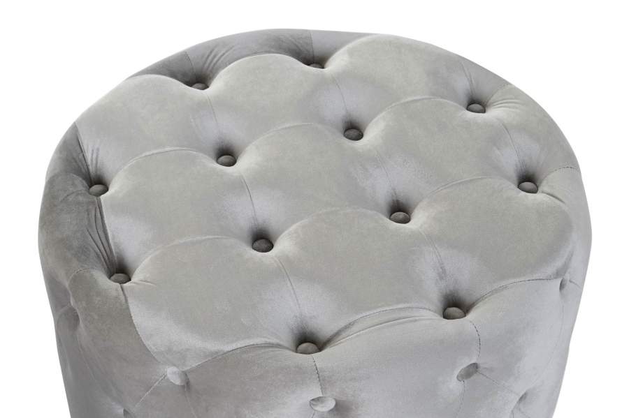 Reposapies Set 2 Velvet Mdf 78X78X42 Terciopelo