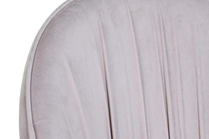 Silla Velvet Metal 60X60X85 Rosa