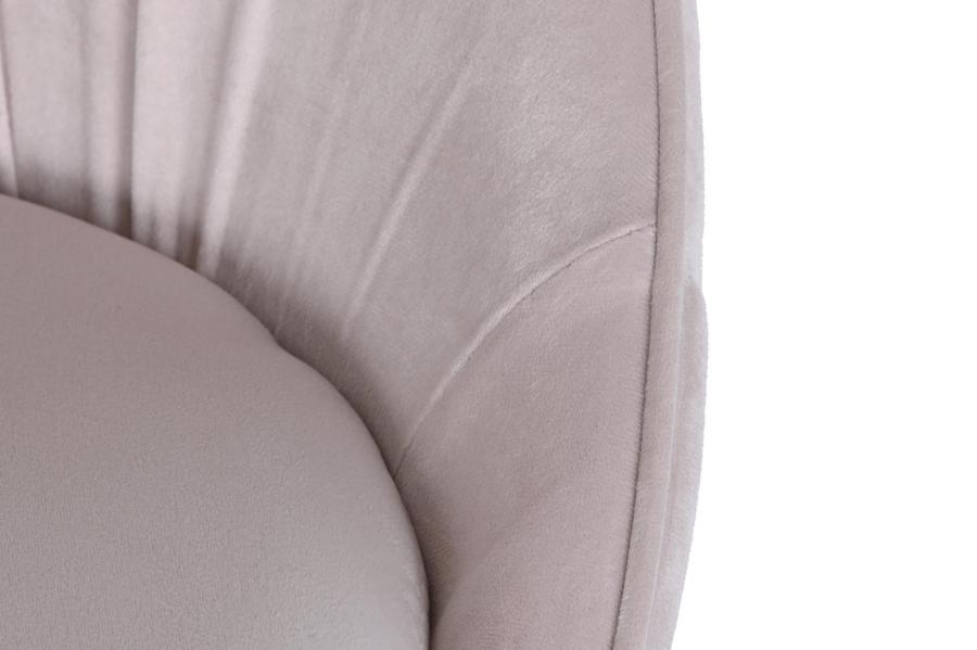 Silla Velvet Metal 60X60X85 Rosa