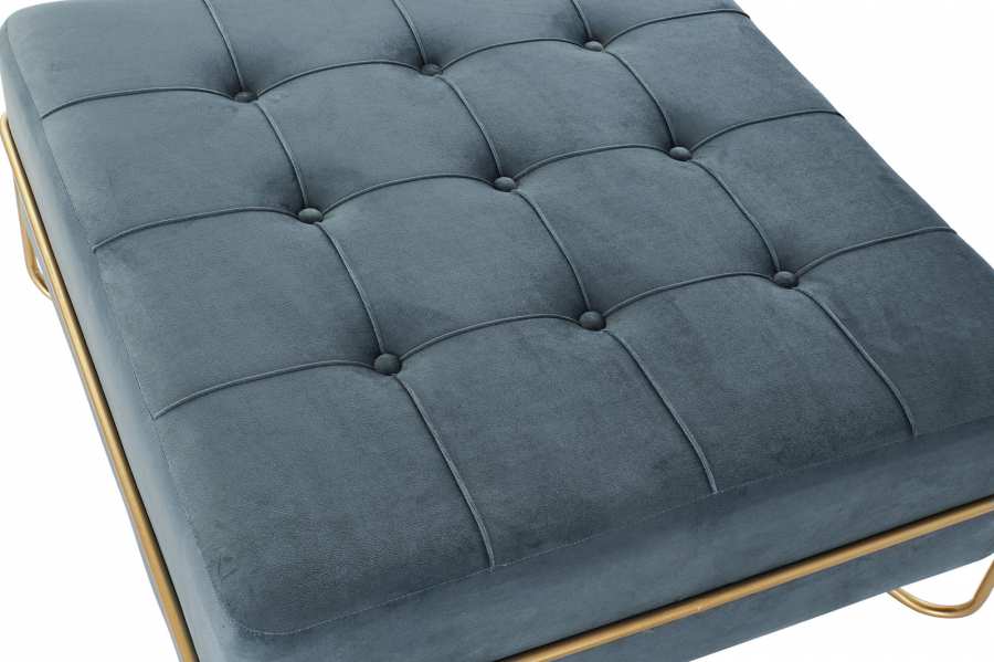 Descalzadora Poliester Metal 80X80X42 Terciopelo