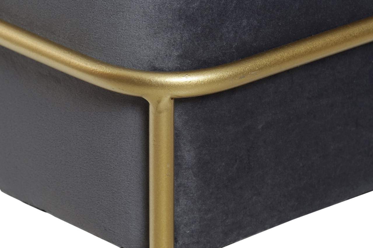 Descalzadora Poliester Metal 80X80X47 Terciopelo
