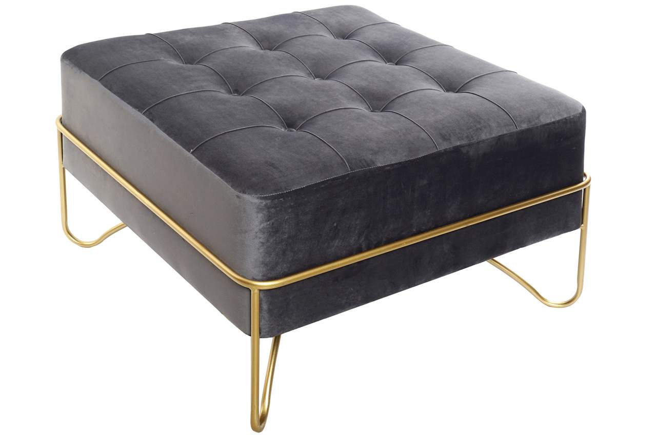 Descalzadora Poliester Metal 80X80X47 Terciopelo