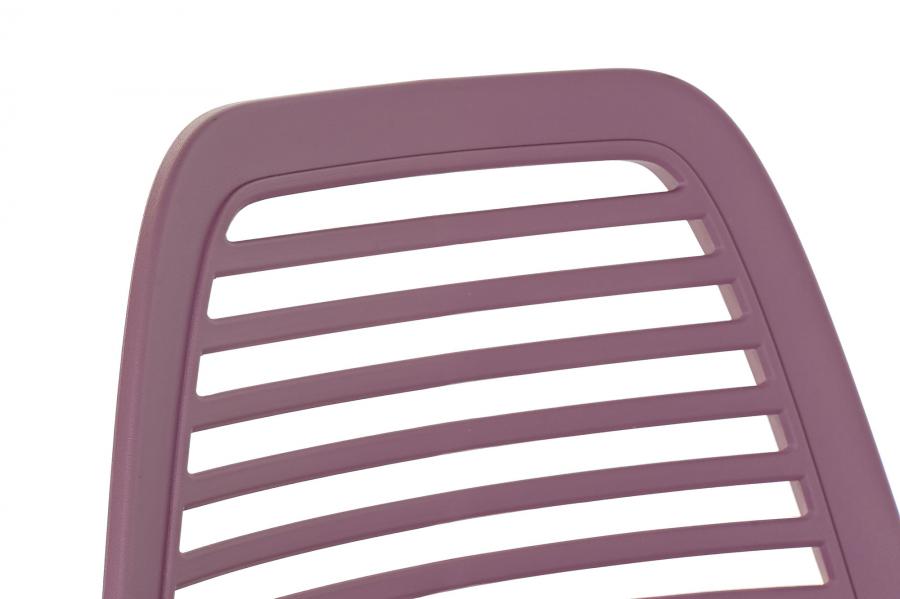 Silla Pp Metal 445X55X84 Mate Magenta