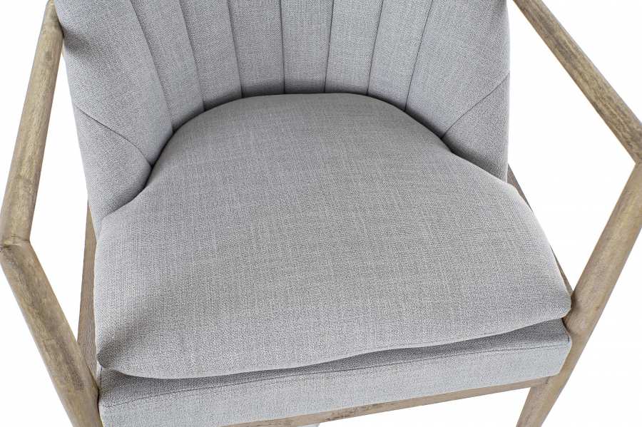 Butaca Abeto Poliester 68X69X89 Gris Claro