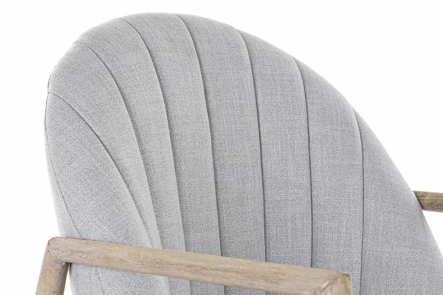 Butaca Abeto Poliester 68X69X89 Gris Claro