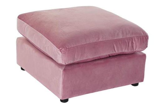 Reposapies Poliester 55X55X30 Rosa