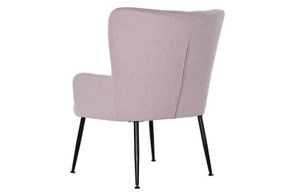 Sillon Set 2 Poliester Metal 70X60X84 45_5X37X35_5