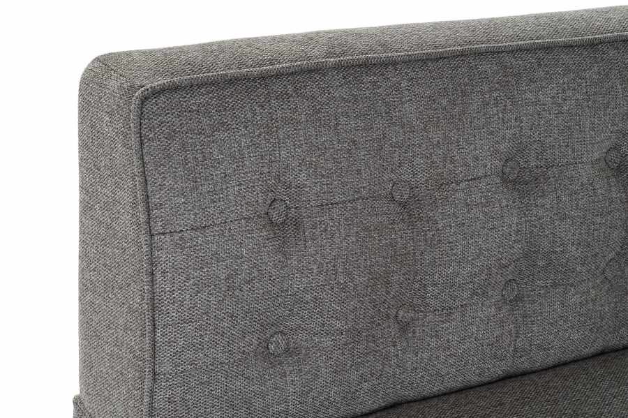 Sillon Lino Abeto 80X66X72 Capitone Gris Oscuro