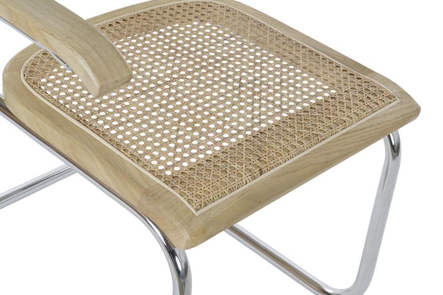 Silla Olmo Ratan 65_5X62X79 Rejilla Marron Claro