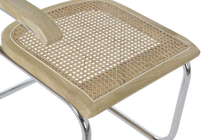 Silla Olmo Ratan 65_5X62X79 Rejilla Marron Claro