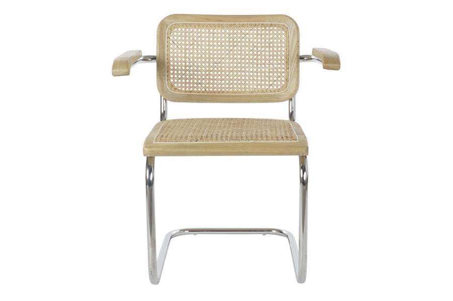 Silla Olmo Ratan 65_5X62X79 Rejilla Marron Claro