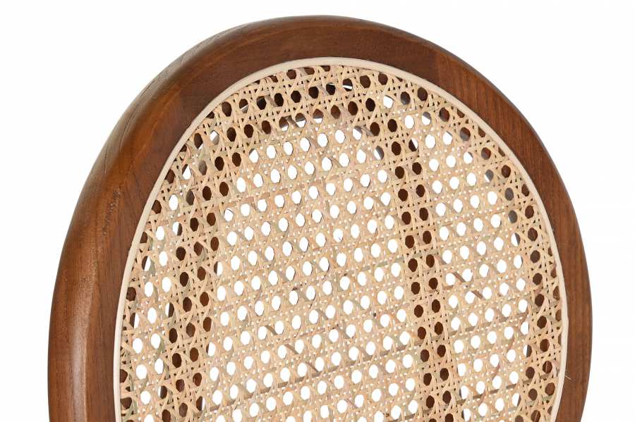 Taburete Olmo Ratan 43X43X108 Rejilla
