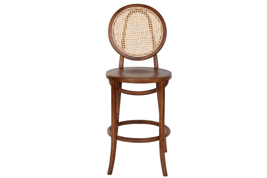 Taburete Olmo Ratan 43X43X108 Rejilla