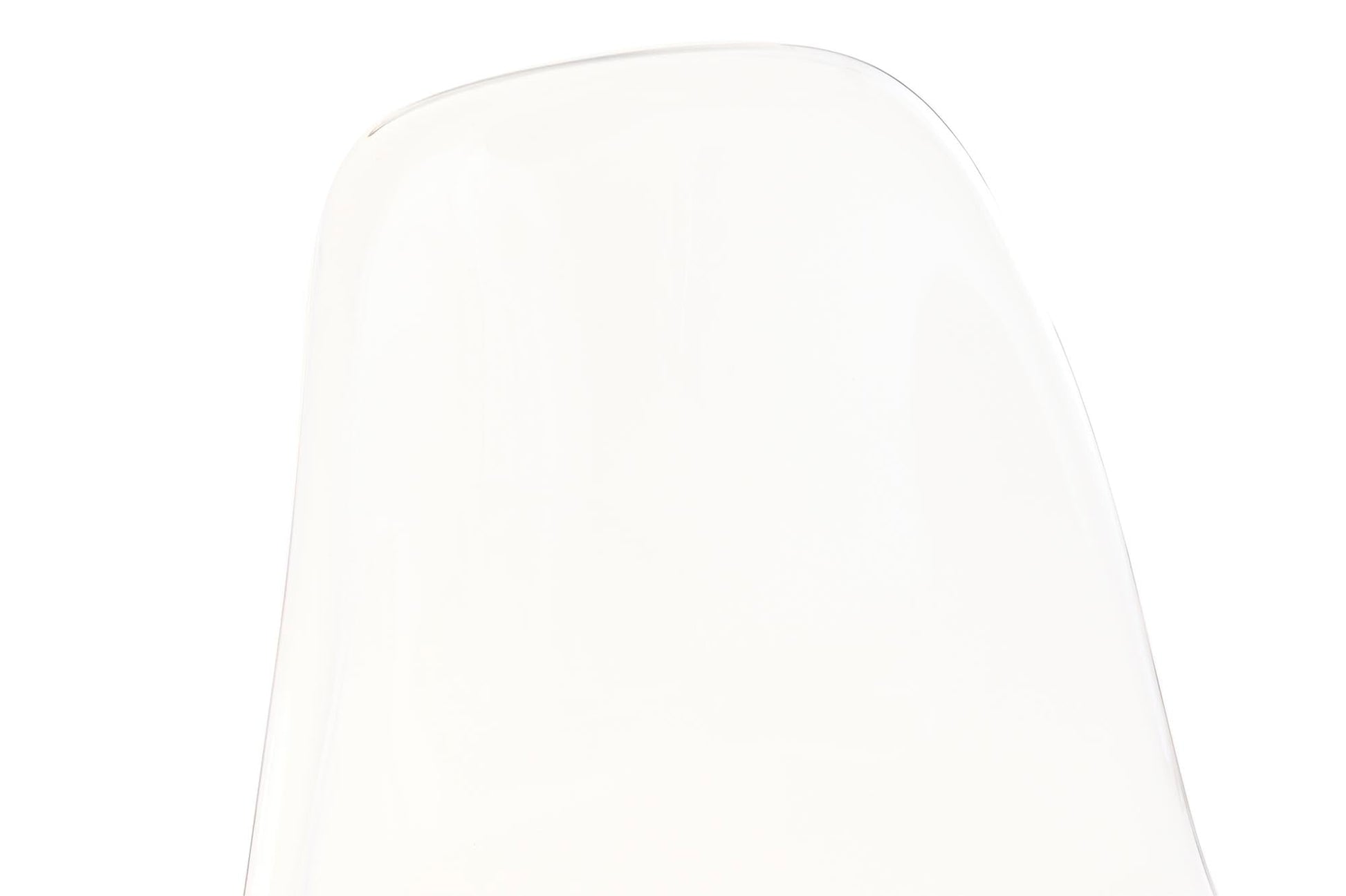 Silla Policarbonato Madera 54X47X81 Tapizado Beige