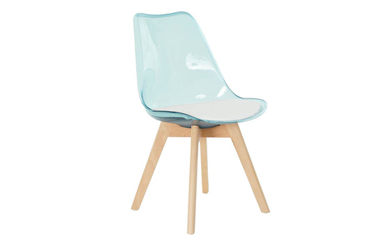 Silla Pvc Abedul 54X47X81 Azul