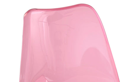 Silla Pvc Abedul 54X47X81 Rosa
