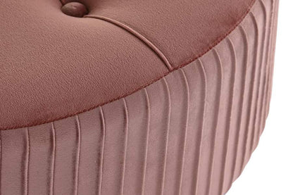 Reposapies Velvet Madera 61X61X38 Terciopelo