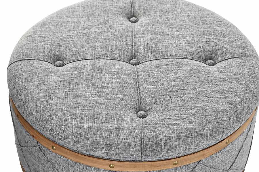 Descalzadora Set 2 Poliester Madera 80X80X43