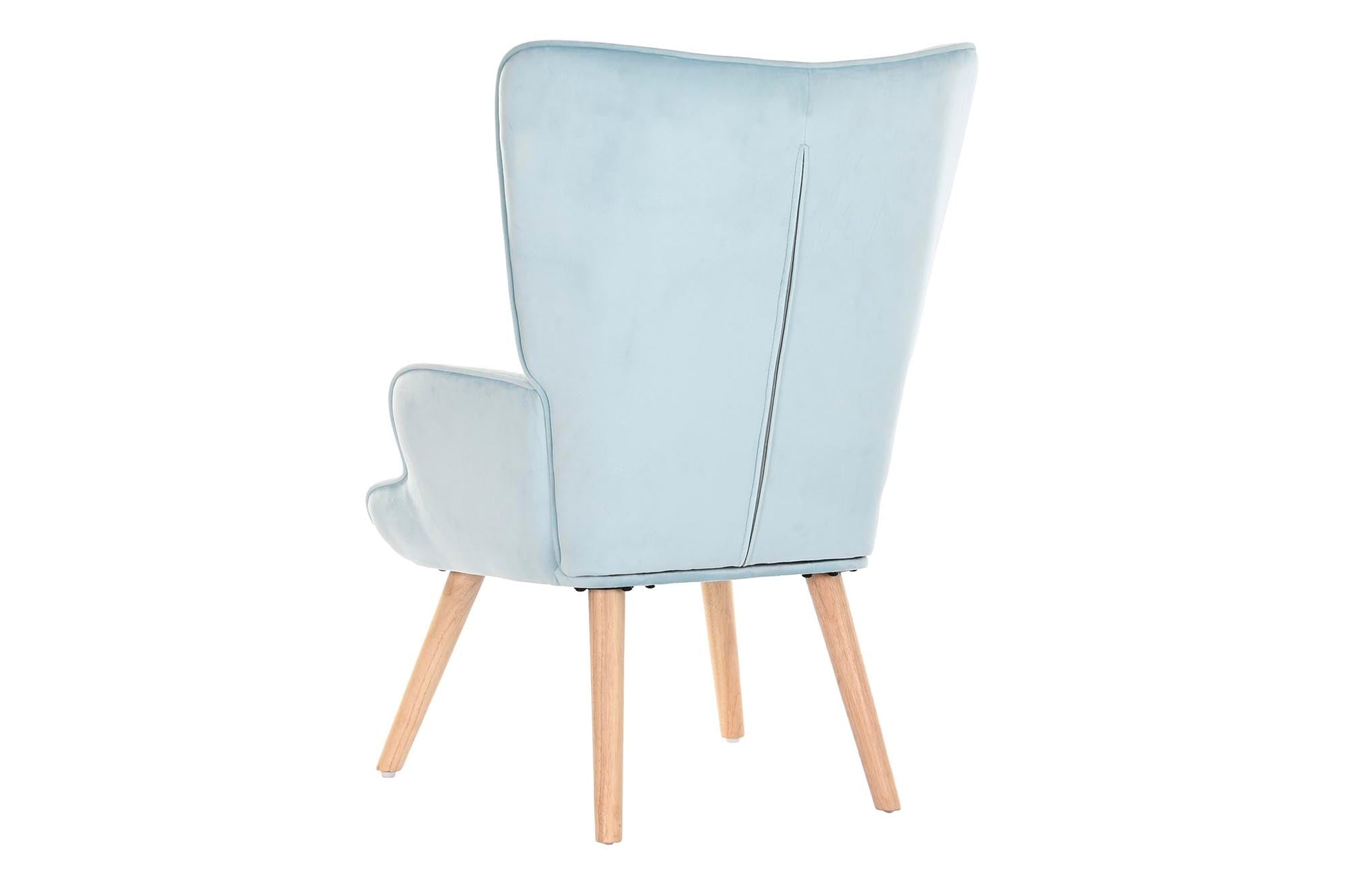 Butaca Poliester Madera 67X75X96 Terciopelo