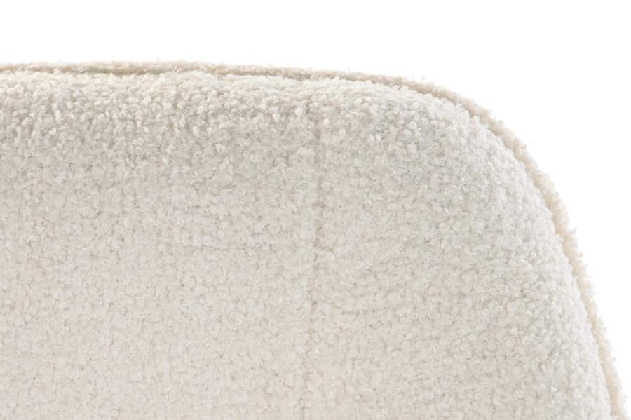 Butaca Poliester Madera 65X75X96 Crema