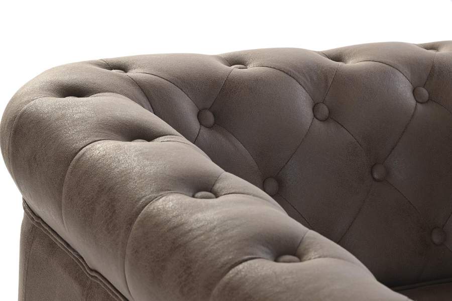 Sillon Poliester Madera 80X80X70 Marron