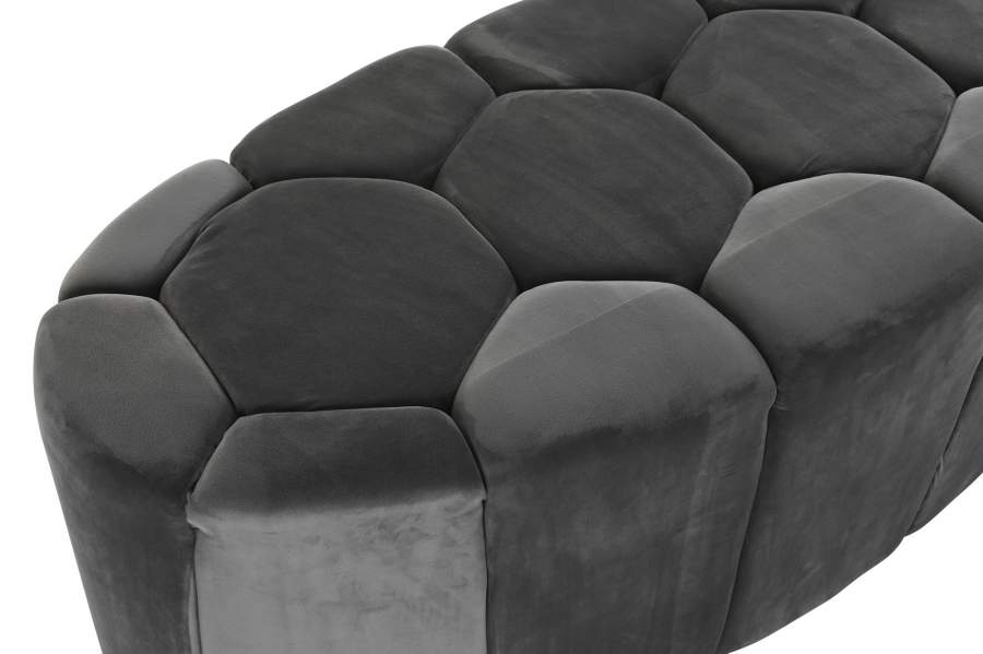 Descalzadora Poliester Mdf 125X53X46_5 Gris