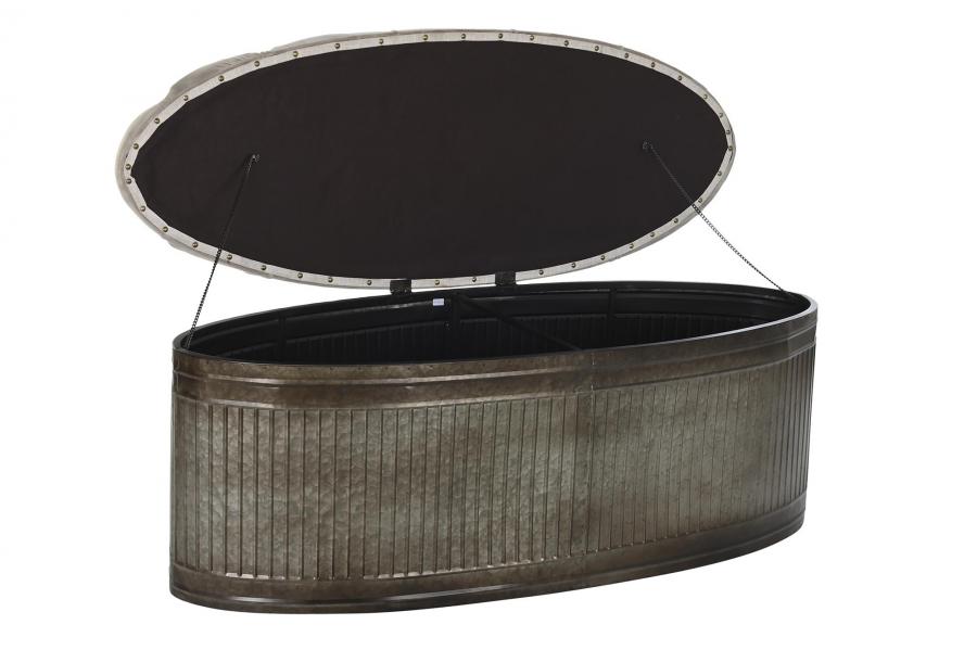 Descalzadora Metal Poliester 121X44X47_5 Beige