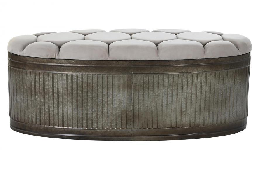 Descalzadora Metal Poliester 121X44X47_5 Beige