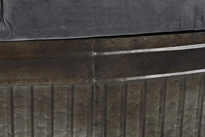 Descalzadora Metal Poliester 117X42X47 Gris