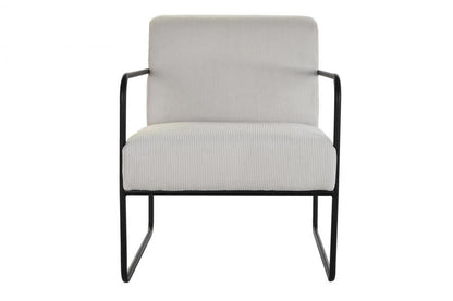 Sillon Poliester Hierro 64X74X79 Blanco