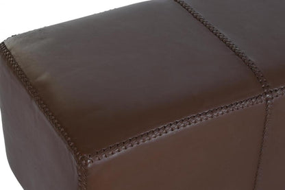 Descalzadora Teca Piel 120X41X46 Marron