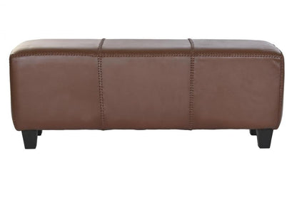 Descalzadora Teca Piel 120X41X46 Marron