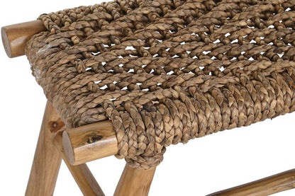 Descalzadora Teca Ratan 90X32X45 Marron Claro