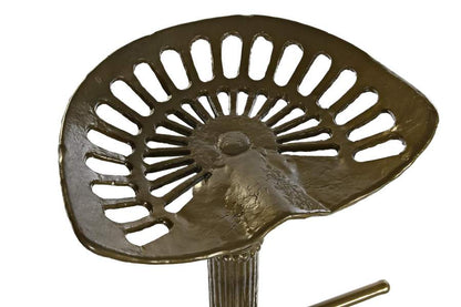 Taburete Metal 44X33X82 Dorado