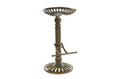 Taburete Metal 44X33X82 Dorado