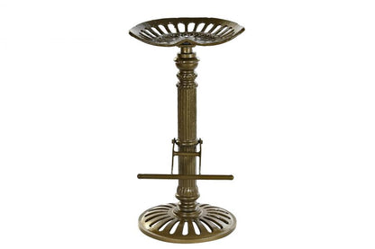 Taburete Metal 44X33X82 Dorado