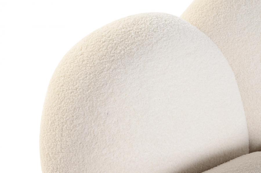 Sofa Poliester 149X76X77 Nube Borreguito Blanco