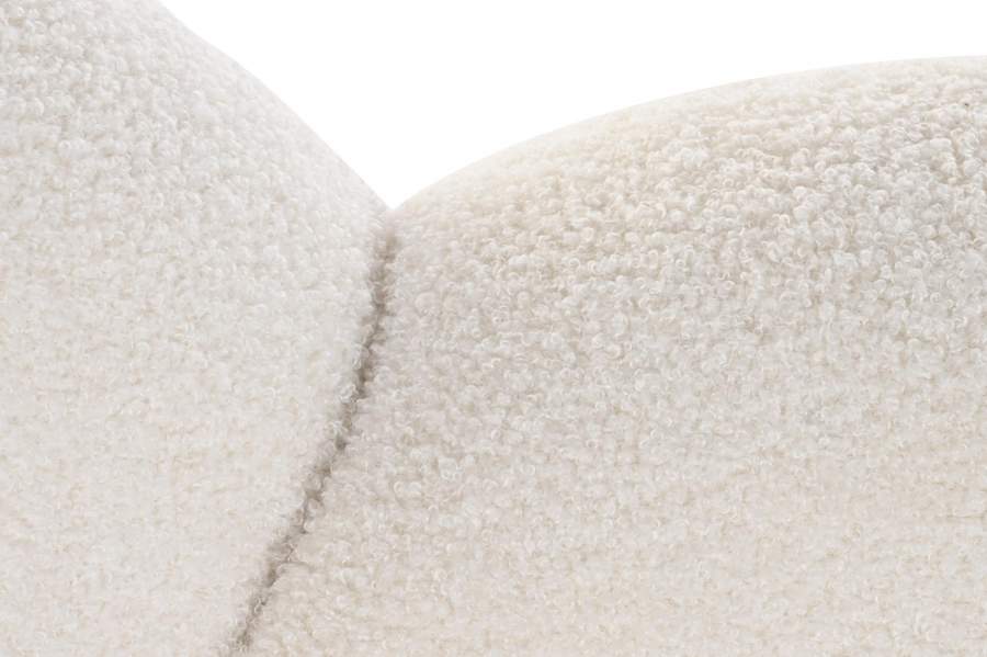 Sofa Poliester 149X76X77 Nube Borreguito Blanco