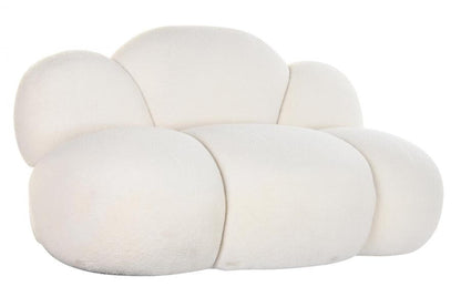 Sofa Poliester 149X76X77 Nube Borreguito Blanco