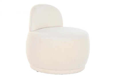 Sillon Poliester 66X66X66 Borreguito Blanco