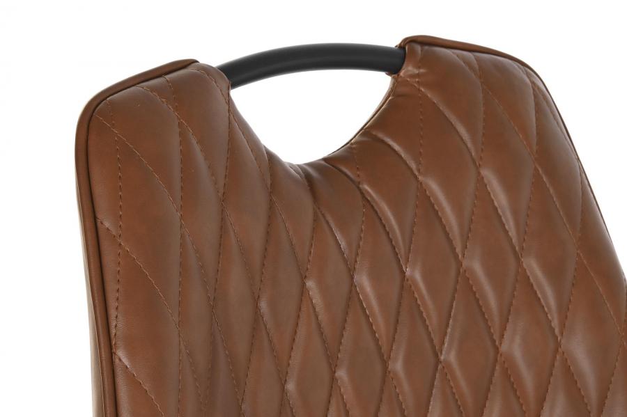 Silla Metal Poliester 48X58X88_5 Camel