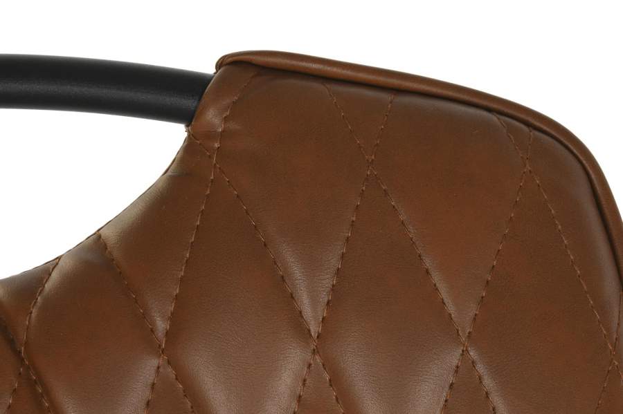 Silla Metal Poliester 48X58X88_5 Camel