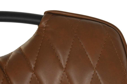 Silla Metal Poliester 48X58X88_5 Camel