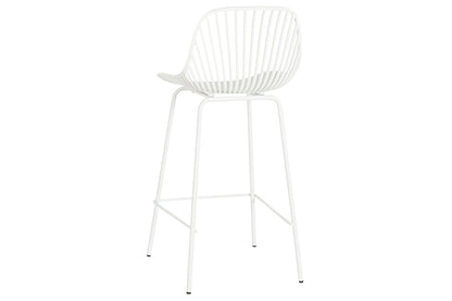 Taburete Pp Metal 44X46X94 Blanco