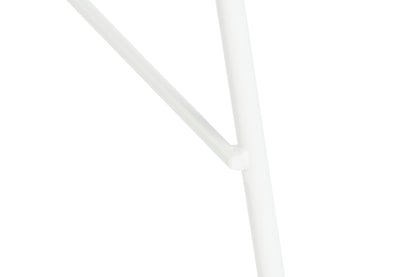 Taburete Pp Metal 44X46X94 Blanco