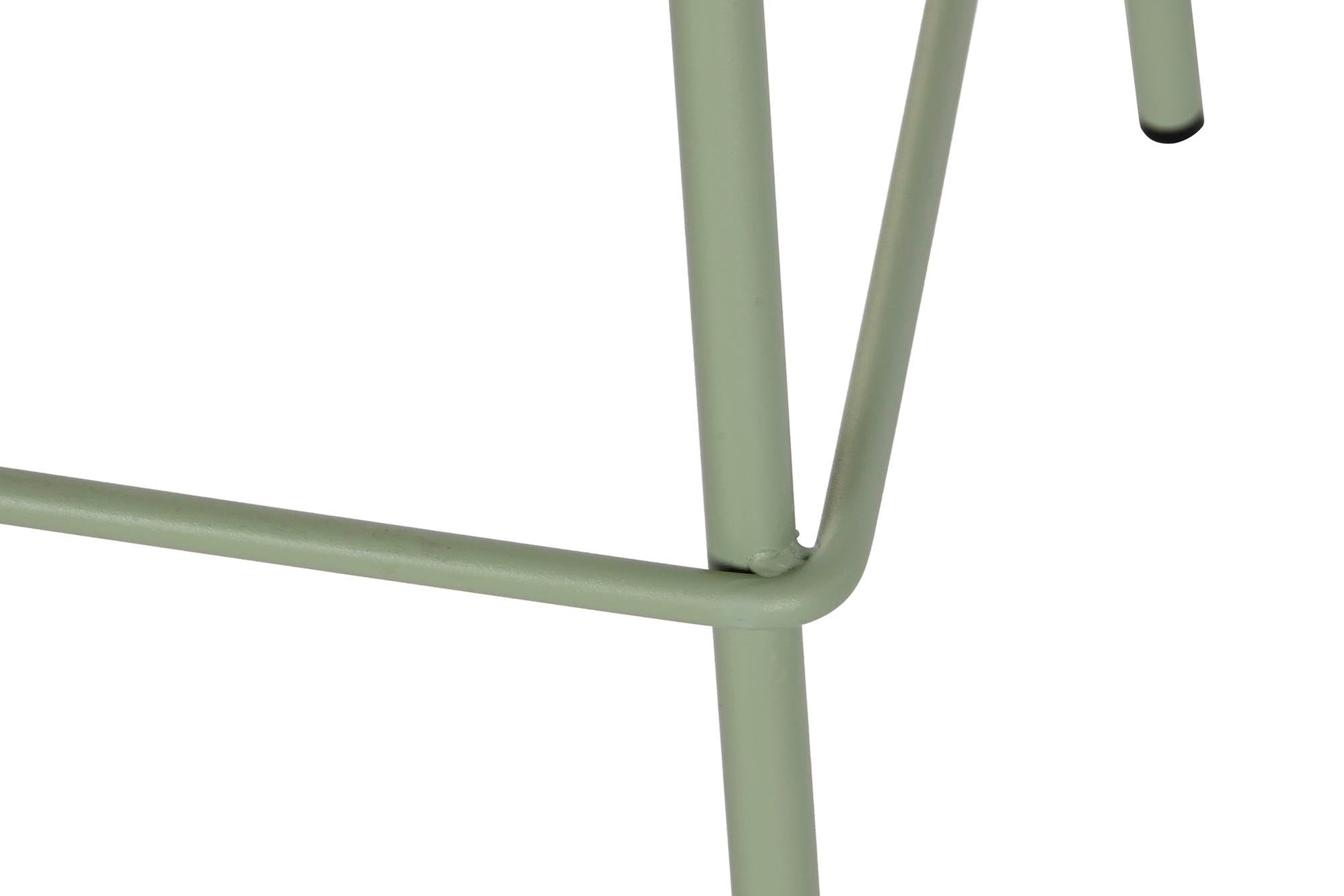 Taburete Pp Metal 44X44X94 Verde Menta
