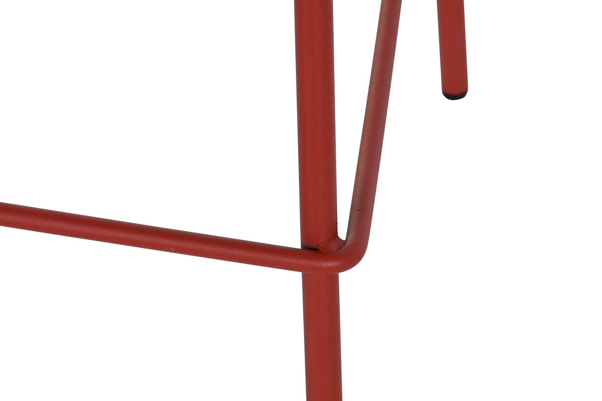 Taburete Pp Metal 44X44X94 Terracota
