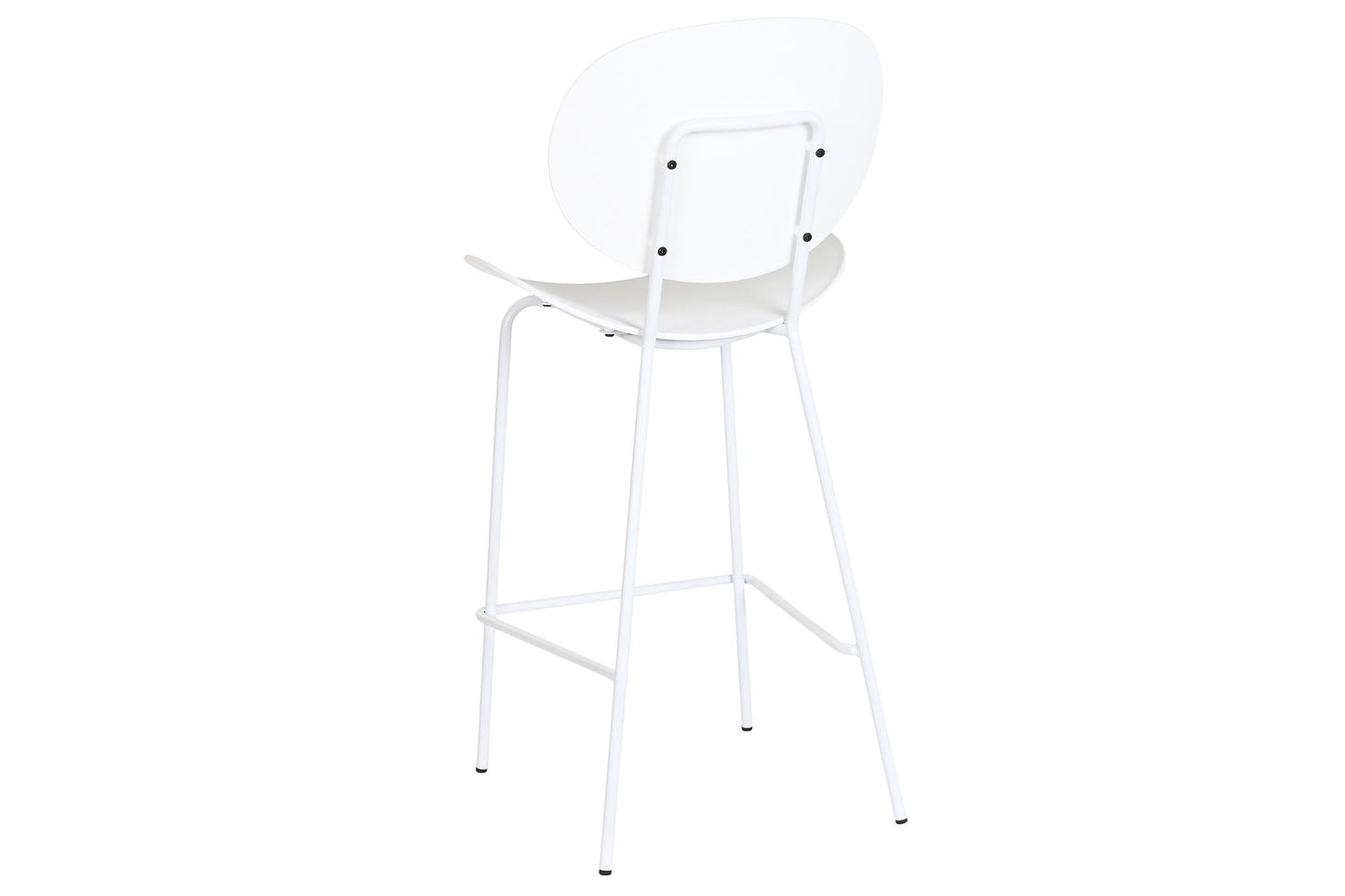 Taburete Pp Metal 50X51X104 Blanco