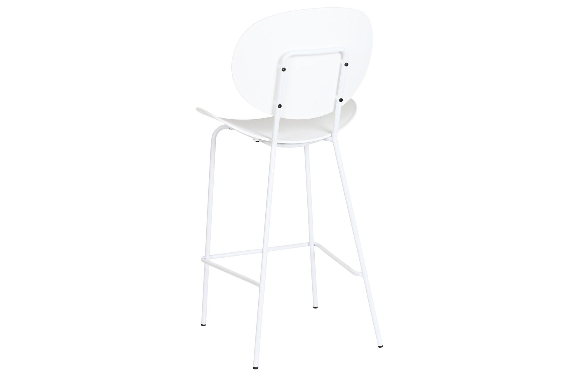 Taburete Pp Metal 50X51X104 Blanco