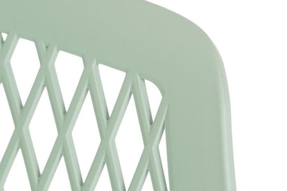 Silla Pp Metal 57X57X80_5 Verde